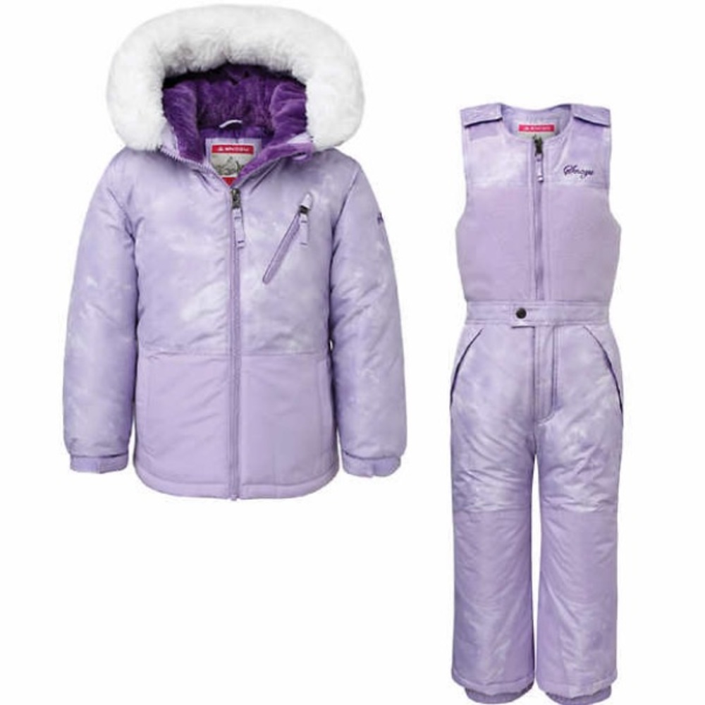 Snozu Kids' 2-piece Snowsuit, Purple